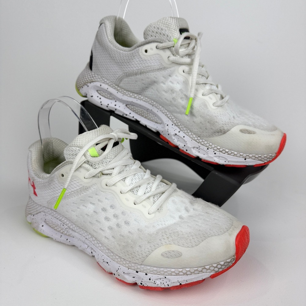 Under Armour HOVR Womens‎ White Running Shoes Sneakers Size 9.5 Athletic